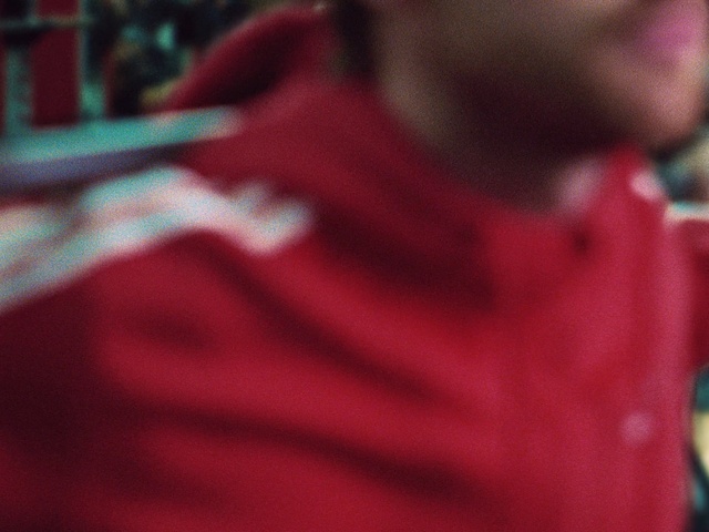 Video Reference: Sleeve, Jersey, Sportswear, Beard, T-shirt, Magenta, Street fashion, Elbow, Electric blue, Font