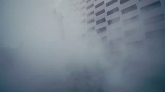 Video Reference: Water, Sky, Grey, Cloud, Fog, Tints and shades, Building, Tower block, Tree, Mist