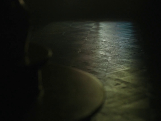 Video Reference: Automotive lighting, Wood, Tints and shades, Flooring, Human leg, Darkness, Road surface, Hardwood, Circle, Auto part