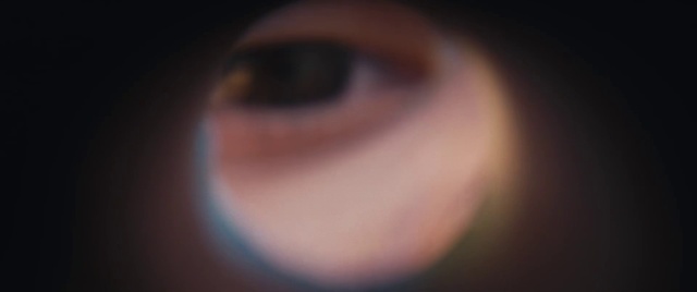 Video Reference: Eyelash, Jaw, Flash photography, Astronomical object, Circle, Darkness, Event, Macro photography, Flesh, Electric blue