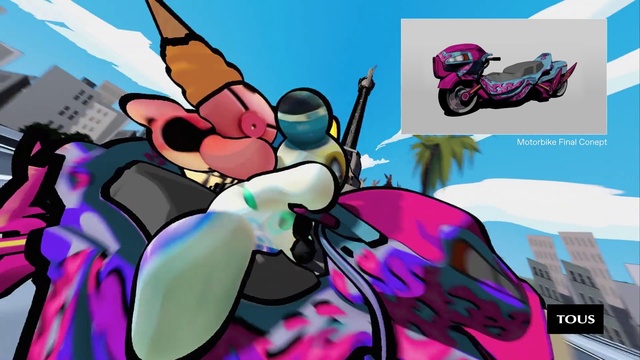 Video Reference: Vertebrate, Cartoon, Organism, Mammal, Gesture, Pink, Art, Font, Magenta, Fictional character