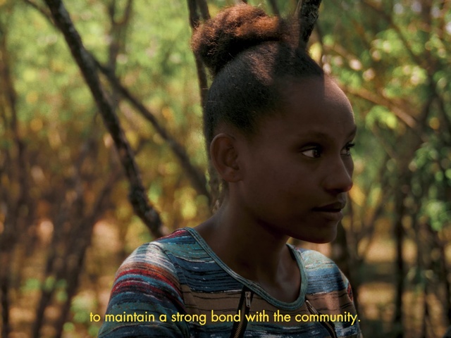 Video Reference: Face, Head, Leaf, Neck, Grass, Happy, Black hair, Adaptation, Beauty, Flash photography