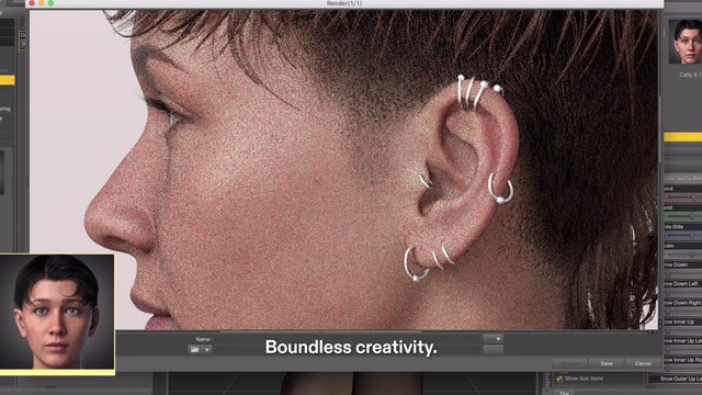 Video Reference: Forehead, Nose, Skin, Eyelash, Ear, Jaw, Neck, Flash photography, Screenshot, Font