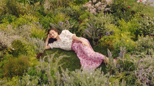 Video Reference: Face, Plant, Plant community, People in nature, Happy, Dress, Wood, Fawn, Natural landscape, Grass