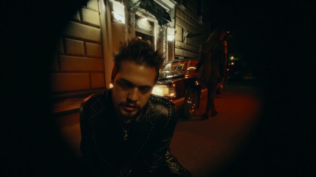 Video Reference: Automotive lighting, Flash photography, Beard, Tire, Midnight, Darkness, Eyewear, Facial hair, Chair, Audio equipment