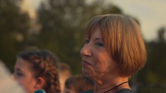 Video Reference: Nose, Smile, Happy, Iris, Bangs, Fun, Flash photography, Grass, Event, Child