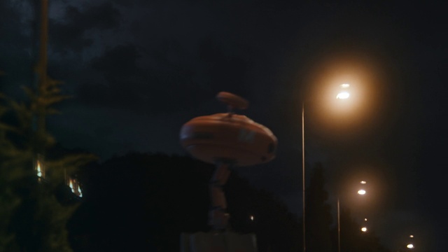 Video Reference: Street light, Electricity, Gas, Event, Space, Midnight, Heat, Astronomical object, Darkness, Wing