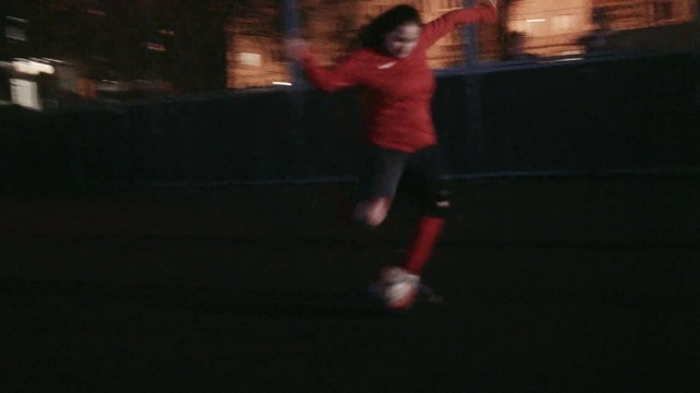 Video Reference: Cloud, Flash photography, Shorts, Happy, Tints and shades, Entertainment, Trampolining--Equipment and supplies, Recreation, Asphalt, Flooring