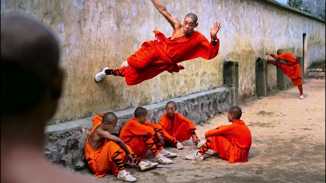 Video Reference: Shoe, Green, Temple, Orange, Yellow, Red, Happy, People, Sneakers, Leisure