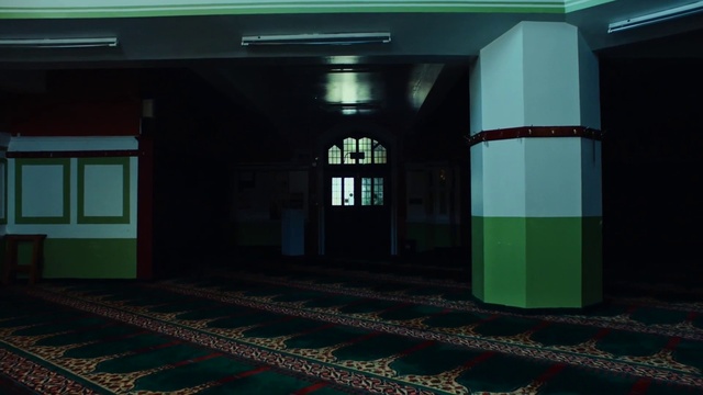 Video Reference: Fixture, Interior design, Floor, Flooring, Wood, Window, Hall, Tints and shades, Symmetry, Ceiling