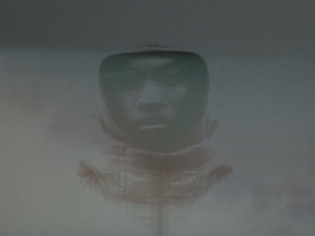 Video Reference: Face, Jaw, Window, Gesture, Flash photography, Art, Personal protective equipment, Circle, Darkness, Automotive lighting