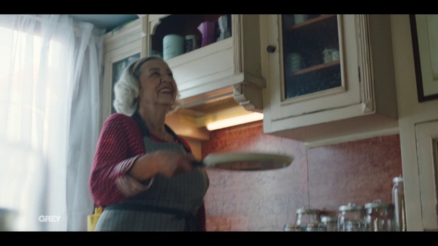 Video Reference: Smile, Window, Curtain, Kitchen, Wood, Fun, Flash photography, Cookware and bakeware, Cooking, Room