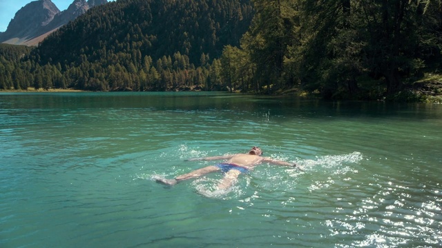 Video Reference: Water, Water resources, Azure, Tree, Lake, Mountain, Leisure, Recreation, Sky, Plant