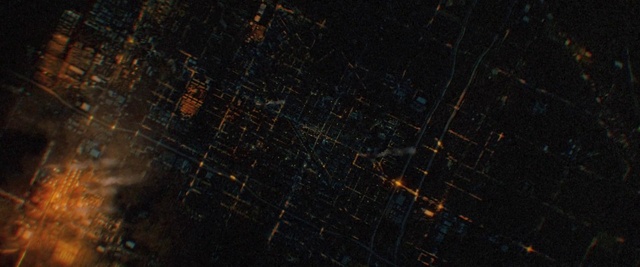 Video Reference: Sky, Wood, Font, Parallel, Space, Pattern, City, Road surface, Handwriting, Darkness