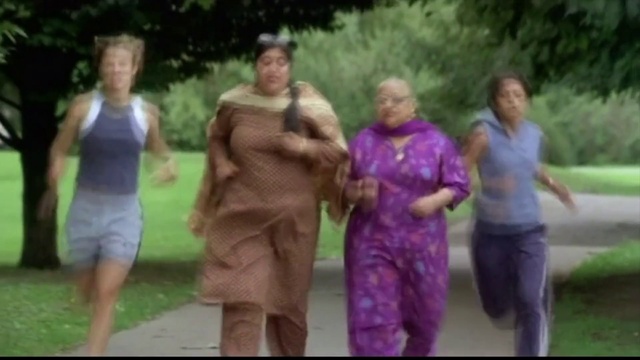 Video Reference: Plant, People in nature, Sleeve, Tree, Gesture, Happy, Grass, One-piece garment, Recreation, Event