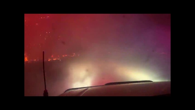 Video Reference: Atmosphere, Automotive lighting, Sky, Rectangle, Gas, Tints and shades, Heat, Geological phenomenon, Landscape, Astronomical object