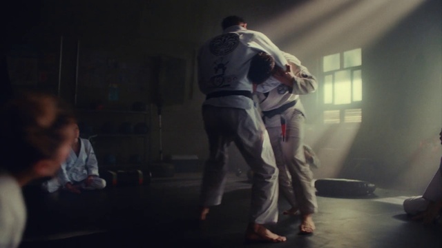 Video Reference: Dobok, Sports uniform, Martial arts uniform, Karate, Window, Combat sport, Japanese martial arts, Grappling, Elbow, Contact sport