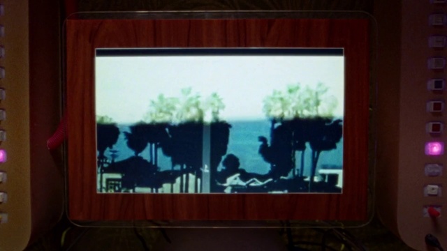 Video Reference: Sky, Rectangle, Line, Art, Projector accessory, Tints and shades, Display device, Landscape, Font, Electronic device