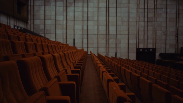Video Reference: Chair, Architecture, Event, Wood, Symmetry, Performing arts center, Building, Conference hall, Entertainment, Room