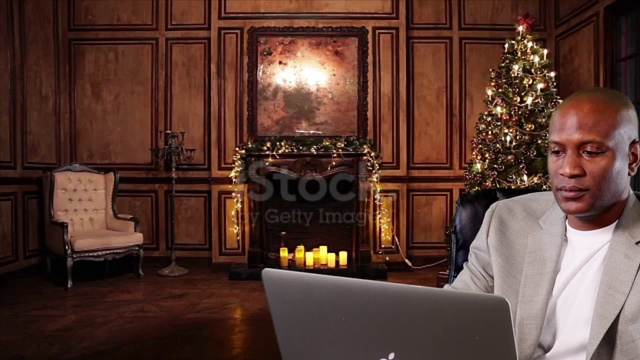 Video Reference: Property, Laptop, Christmas tree, Picture frame, Computer, Interior design, Lighting, Candle, Plant, Tree