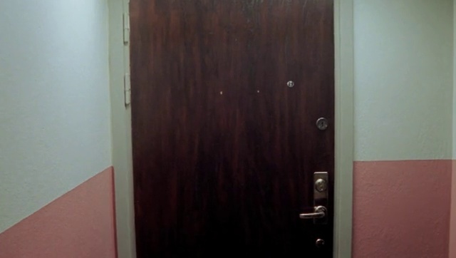 Video Reference: Brown, Door, Fixture, Wood, Wood stain, Floor, Hardwood, Paint, Flooring, Varnish