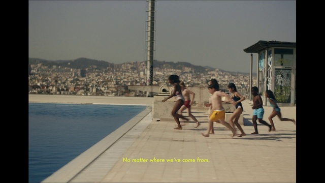 Video Reference: Water, Sky, People on beach, Travel, Line, Happy, Beach, Swimming pool, Leisure, Horizon