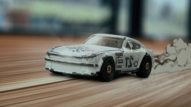 Video Reference: Vehicle, Tire, Wheel, Hood, Automotive tire, Car, Toy, Automotive design, Alloy wheel, Automotive decal