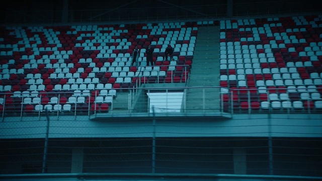 Video Reference: Product, Blue, Azure, Rectangle, World, Textile, Architecture, Grey, Urban design, Wall