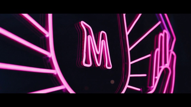 Video Reference: Purple, Pink, Violet, Font, Magenta, Visual effect lighting, Electric blue, Neon, Art, Electronic signage