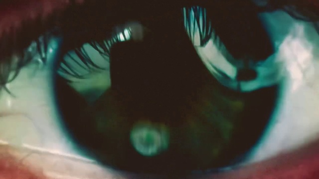 Video Reference: Nose, Hair, Eyebrow, Eye, Eyelash, Green, Mouth, Blue, Human body, Vision care