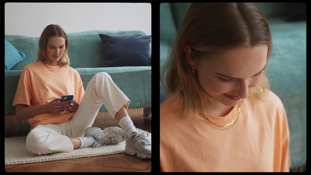 Video Reference: Hair, Skin, Hand, Hairstyle, Arm, Shoulder, Facial expression, Mouth, Eyelash, Ear