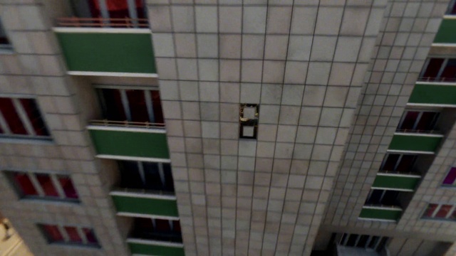 Video Reference: Fixture, Composite material, Facade, Font, Window, Commercial building, Pattern, Urban design, City, Apartment