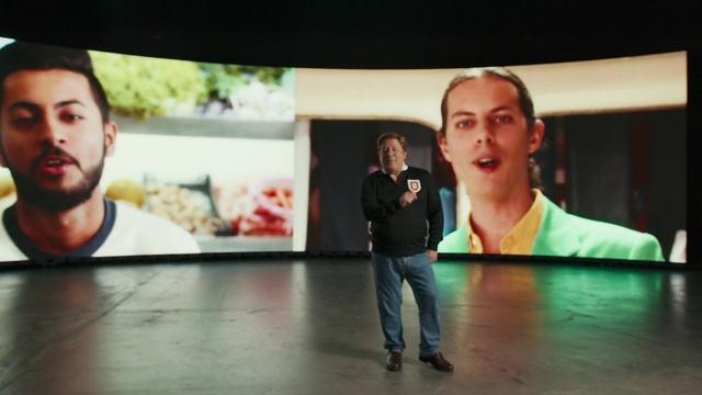 Video Reference: Entertainment, Flash photography, Gesture, Beard, Fun, Art, Display device, Performing arts, Event, Performance art