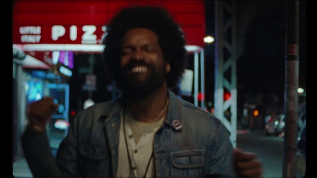 Video Reference: Forehead, Smile, Beard, Flash photography, Eyewear, Cool, Street fashion, Fun, Black hair, Road