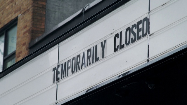 Video Reference: Building, Font, Facade, Fixture, Signage, Motor vehicle, Brick, City, Monochrome photography, Monochrome