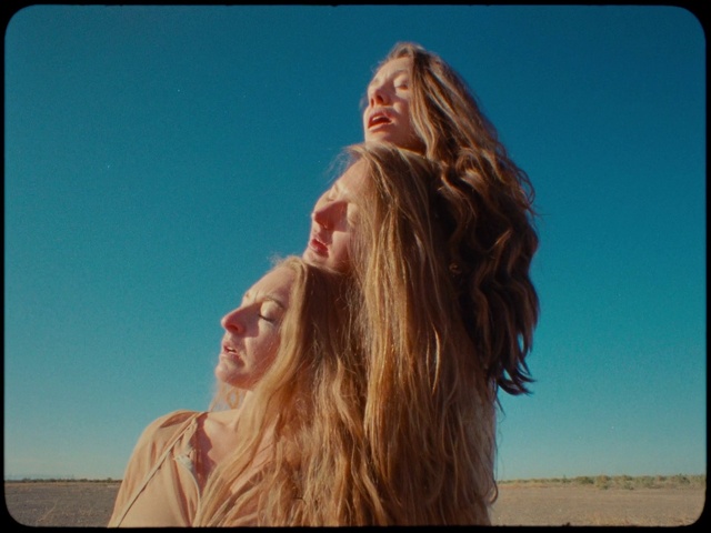 Video Reference: Sky, Flash photography, Happy, People in nature, Adaptation, Rectangle, Grass, Travel, Landscape, Long hair