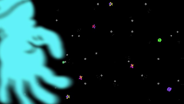 Video Reference: Font, Astronomical object, Science, Circle, Electric blue, Space, Art, Midnight, Star, Magenta