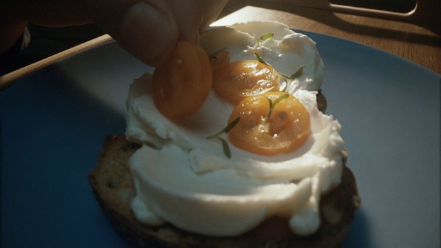 Video Reference: Food, Ingredient, Recipe, Cuisine, Cream, Dish, Cupcake, Baked goods, Frozen dessert, Clotted cream