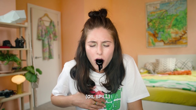 Video Reference: Nose, Eyelash, Mouth, Ear, Jaw, Neck, Happy, Gesture, Beard, Black hair