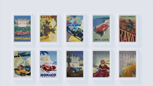 Video Reference: Vehicle, Art, Motor vehicle, Wheel, Automotive design, Font, Painting, Fictional character, Kit car, Tire