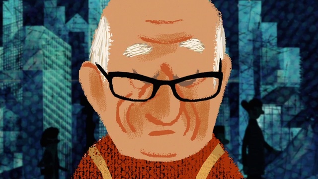 Video Reference: Forehead, Nose, Glasses, Cheek, Vision care, Eyebrow, Human, Orange, Paint, Eyewear