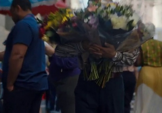 Video Reference: Flower, Plant, Flower Arranging, Hat, Event, Petal, T-shirt, Fun, Luggage and bags, Magenta