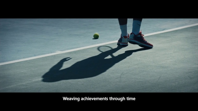 Video Reference: Sports equipment, Ball, Player, Asphalt, Rolling, Sportswear, Ball game, Competition event, Tennis Equipment, Sports