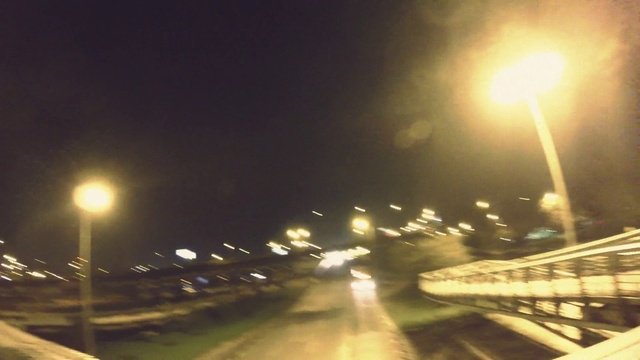 Video Reference: Atmosphere, Cloud, Sky, Automotive lighting, Street light, Light, Lighting, Road surface, Asphalt, Lens flare