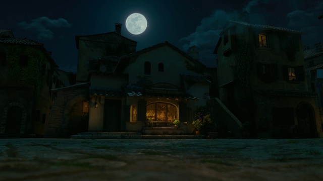 Video Reference: Atmosphere, Sky, Building, Moon, Window, Light, Cloud, Nature, World, Lighting