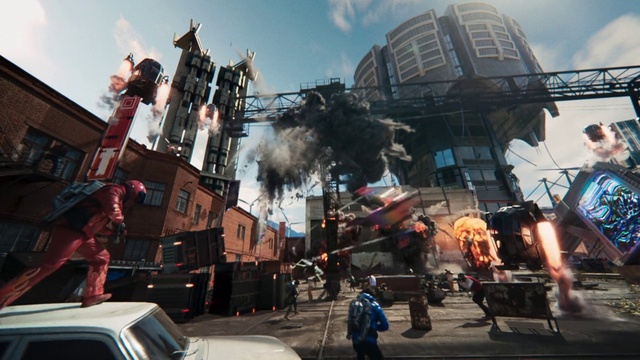 Video Reference: Sky, Cloud, Vehicle, Window, Motor vehicle, Mode of transport, City, Tire, Crowd, Wheel