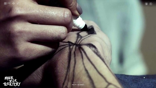 Video Reference: Hand, Human body, Gesture, Finger, Petal, Wrist, Tints and shades, Nail, Thumb, Human leg