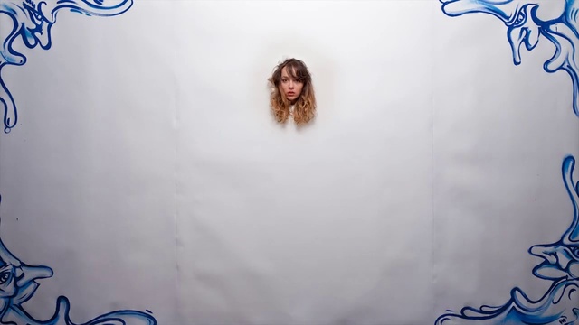 Video Reference: Gesture, Happy, Font, Wall, Line, Fun, Snapshot, Circle, Electric blue, Graphics