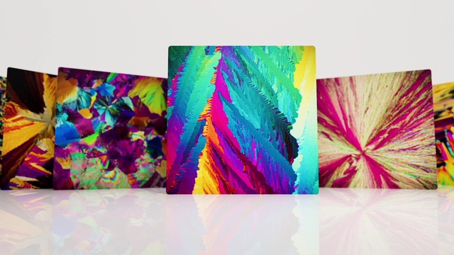 Video Reference: Rectangle, Textile, Art, Paint, Font, Magenta, Tints and shades, Pattern, Electric blue, Event