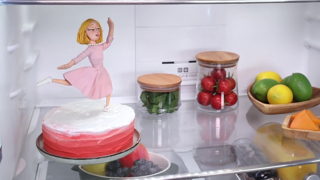 Video Reference: Food, Cake decorating, Ingredient, Cake decorating supply, Dress, Cake, Natural foods, Kitchen appliance, Sugar cake, Cream